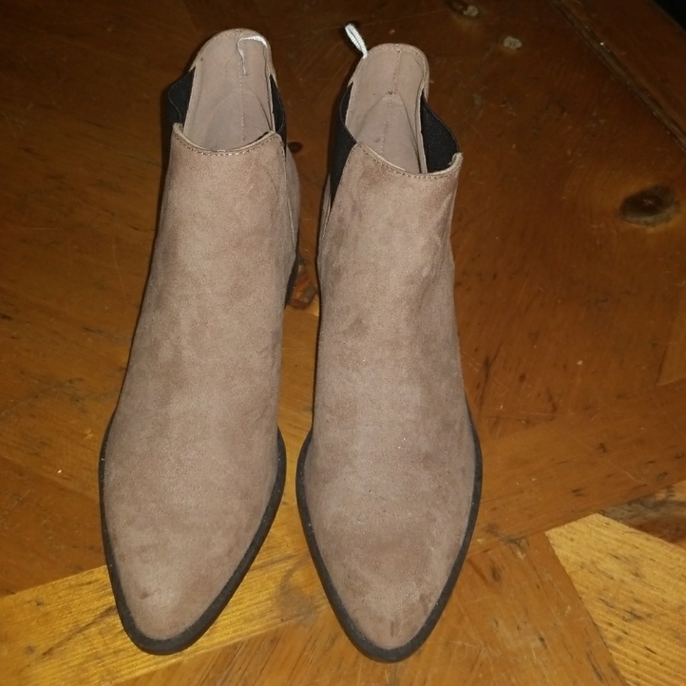 Tan boots